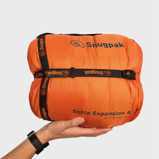Snugpak Sac de dormit Single Softie Expansion 4 Red/black