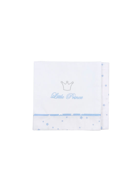 Baby Star Fitted Set 5527 Light Blue 75x100cm Baby Sheets