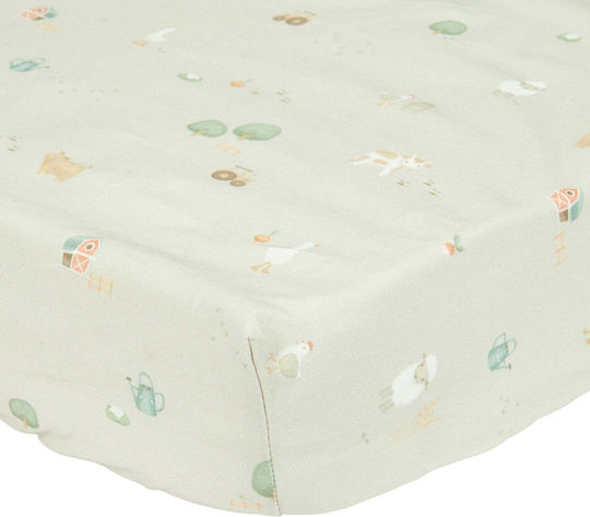 Little Dutch Set Cu Cauciuc Little Farm Bej 40x80 cm Little Dutch Set Cu Cauciuc Little Farm Bej 40x80 cm