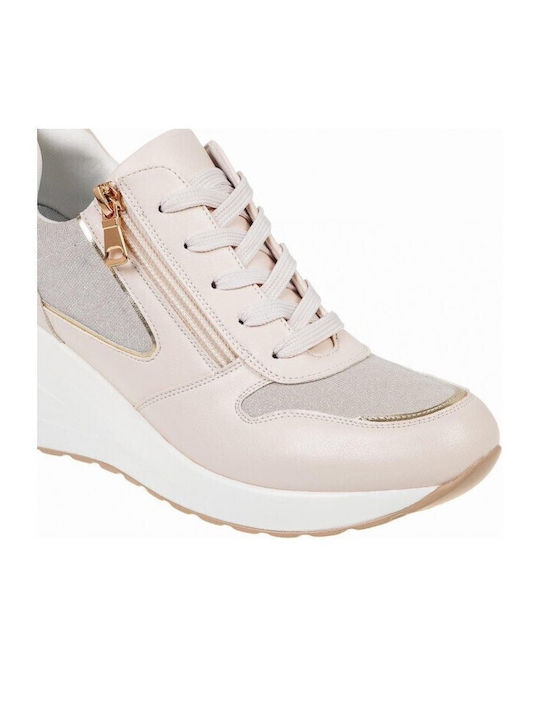 Damen Sneakers Beige