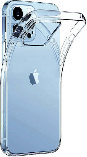 Back Cover Σιλικόνης Διάφανο (iPhone 14 Pro Max)