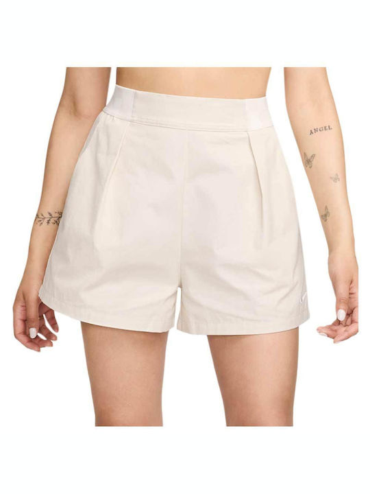 Nike Women's High-waisted Shorts Beige