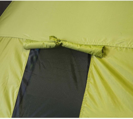 Inca Serenity Σκηνή Camping Τούνελ Πράσινη 4 Εποχών για 3 Άτομα 90x180x150εκ.