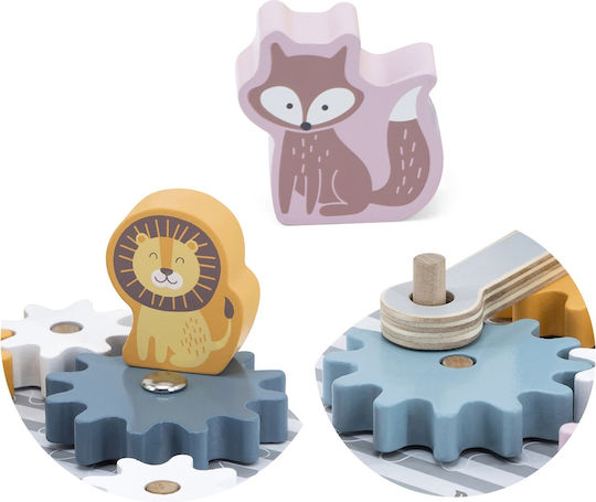 Viga Toys Βρεφικό Παιχνίδι Polar B Gears and Sprockets από Ξύλο για 18+ Μηνών