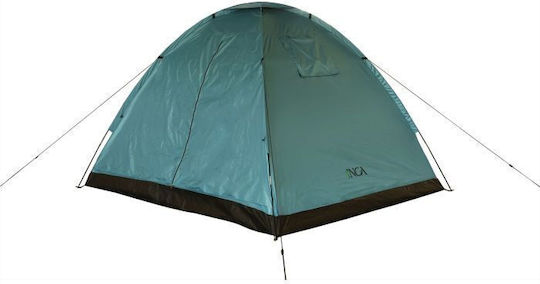 Inca Sky Trail Καλοκαιρινή Σκηνή Camping Igloo Μπλε με Διπλό Πανί για 4 Άτομα 240x210x170εκ.