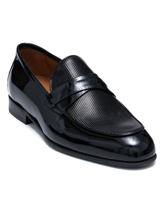 Perlamoda Men's Loafers Black