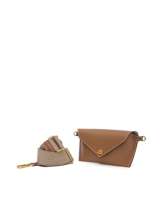 Gianni Chiarini Leather Women's Bag Crossbody Brown