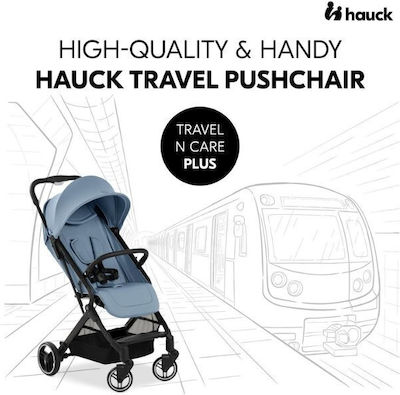 Hauck Travel n Care Verstellbar Kinderwagen Geeignet für Neugeborene Dusty Blue