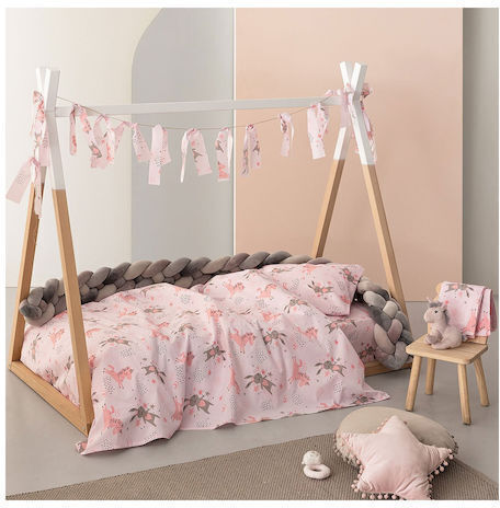 Palamaiki Semi Double Set My Kingdom Pink 165x260cm Palamaiki Semi Double Set My Kingdom Pink 165x260cm