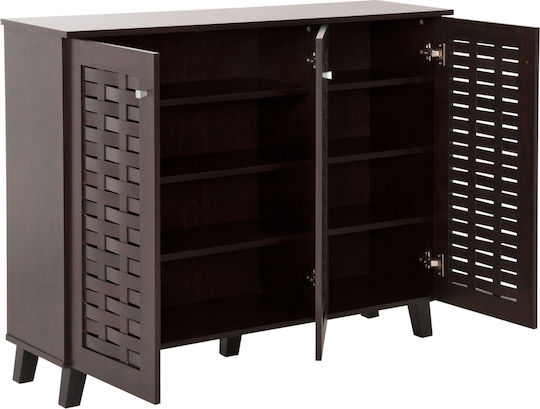 Suport pentru pantofi Prody Wenge L115xW34xH89cm