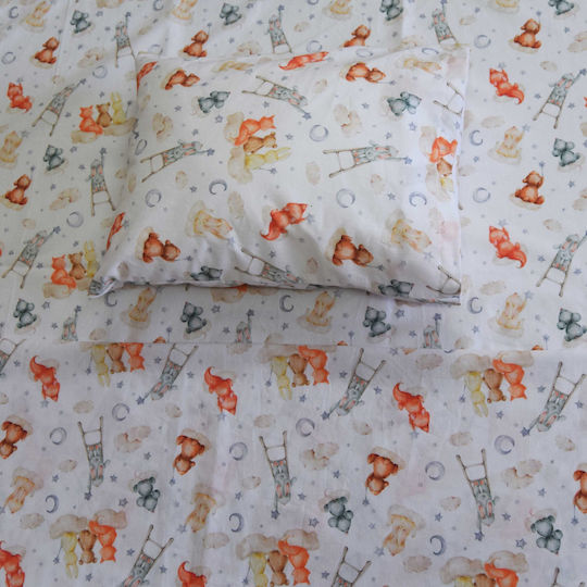 Decocraft Sheet Set Single Cotton Night Sky 160x240cm