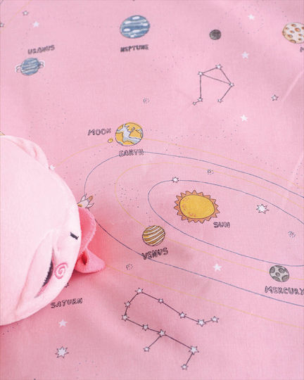 Rythmos Semi Double Set with Elastic Band Venus Pink 160x260cm Rythmos Semi Double Set with Elastic Band Venus Pink 160x260cm