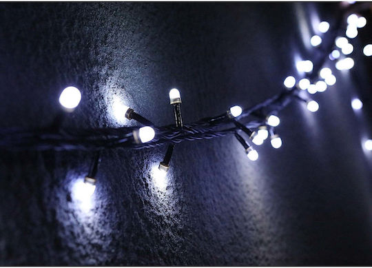500 Λαμπάκια LED 50μ. Ψυχρό Λευκό σε Σειρά