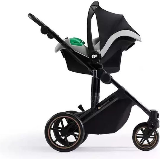 Kinderkraft Prime 2 Ρυθμιζόμενο Καρότσι 3 σε 1 Kατάλληλο για Nεογέννητο Shadow Grey 12kg