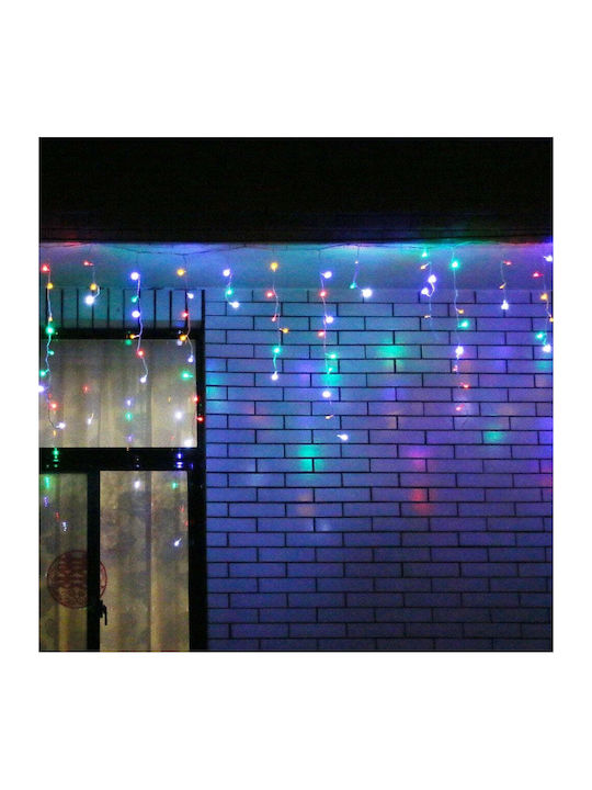 858 Λαμπάκια LED 30μ. Πολύχρωμα τύπου Βροχή