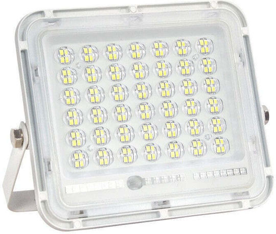 Ηλιακός Προβολέας LED 100W με Τηλεχειριστήριο