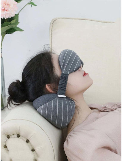 Μάσκα Ύπνου Memory Foam Γκρι