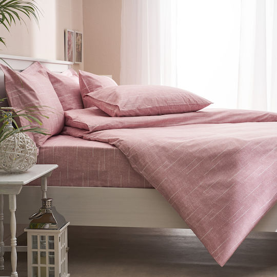 Charalambidis Textiles Κουβερλί Υπέρδιπλο Σομόν 220x230cm Charalambidis Textiles Κουβερλί Υπέρδιπλο Σομόν 220x230cm