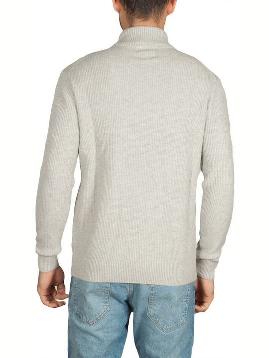 Minimum Men's Long Sleeve Sweater Turtleneck GRI