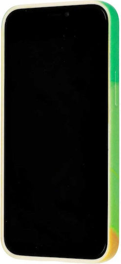 Umschlag Rückseite Silikon / Kunststoff Grün (iPhone 11 Pro)