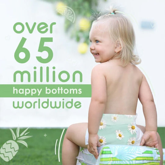 PureBorn Tape Diapers Organic Bamboo No 3 For 5.5-8kg 28 Pieces