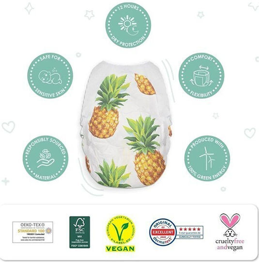 PureBorn Diaper Pants Leaves No. 7 for 17+kg 16pcs