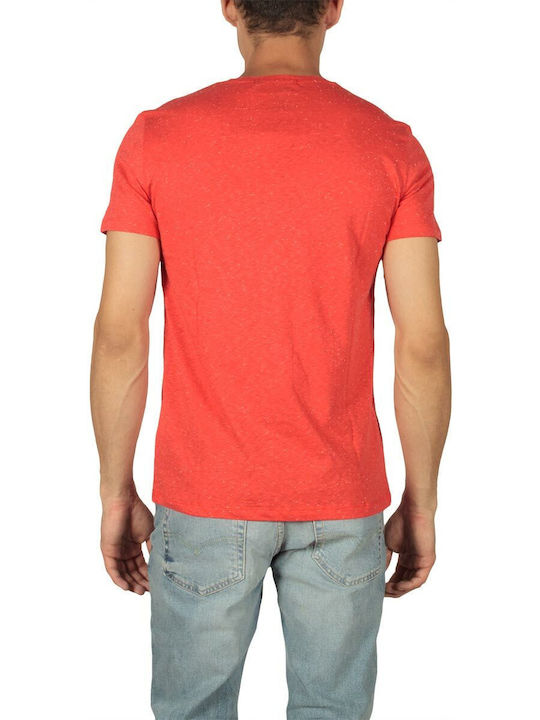 French Kick Men's Short Sleeve T-shirt Coral