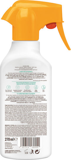 Carroten Waterproof Kids Sunscreen Emulsion SPF50 270ml