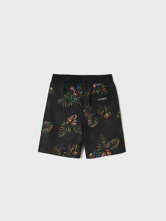 Mayoral Kids Swimwear Swim Shorts Black