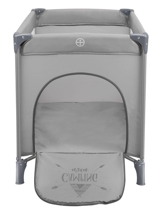 Kikka Boo So Gifted Plus Кошара за игра 2 Нива с Променяща се Повърхност & Матрак Сив 124x64см