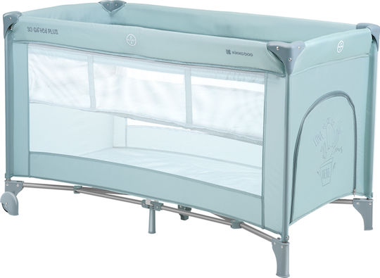 Kikka Boo So Gifted Plus Playpen 2 Levels with Changing Table & Mattress Green 124x64cm