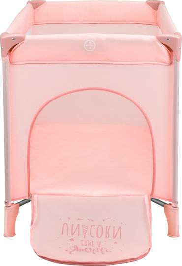 Kikka Boo So Gifted Plus Кошара за игра 2 Нива с Променяща се Повърхност & Матрак Розов 124x64см