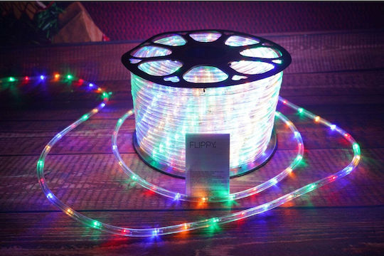 Φωτοσωλήνας 1200 Λαμπάκια 220V RGB με Προγράμματα 50m IP65