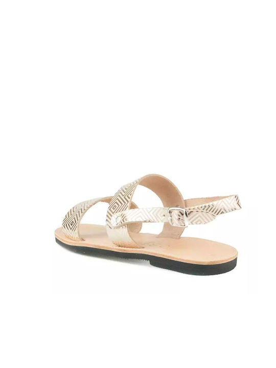 To Be Yourself Women's Flat Sandals in Yellow Color