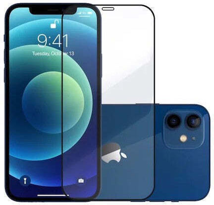 0.3mm Vollkleber Vollflächig gehärtetes Glas Schwarz (Galaxy S23)