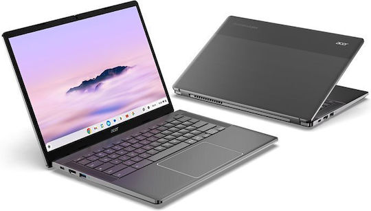Acer Chromebook Plus 514 CBE574-1T 14" IPS Touchscreen (Ryzen 5-7520C/8GB/256GB SSD/Chrome OS) Steel Grey (UK Keyboard)
