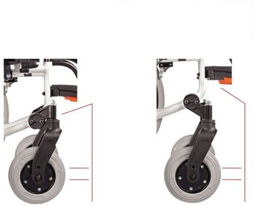 Scaun cu rotile manual Caneo S, 51cm