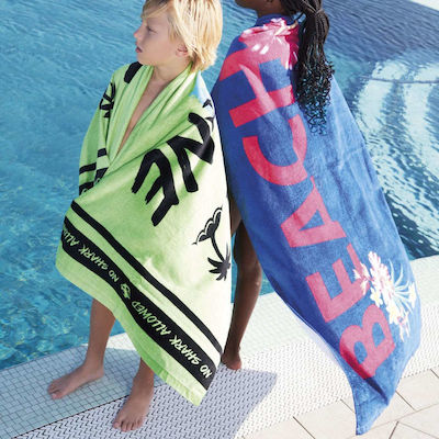 iDO Kids Beach Towel Green 140x72cm