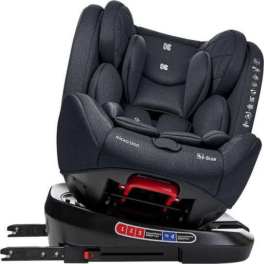 Kikka Boo I-Trip Καθισματάκι Αυτοκινήτου i-Size με Isofix Grey 0-36 kg
