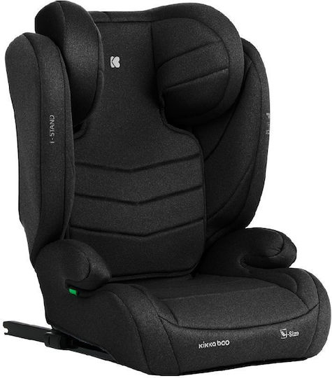 Kikka Boo I-Stand Καθισματάκι Αυτοκινήτου High-back Booster i-Size με Isofix Black