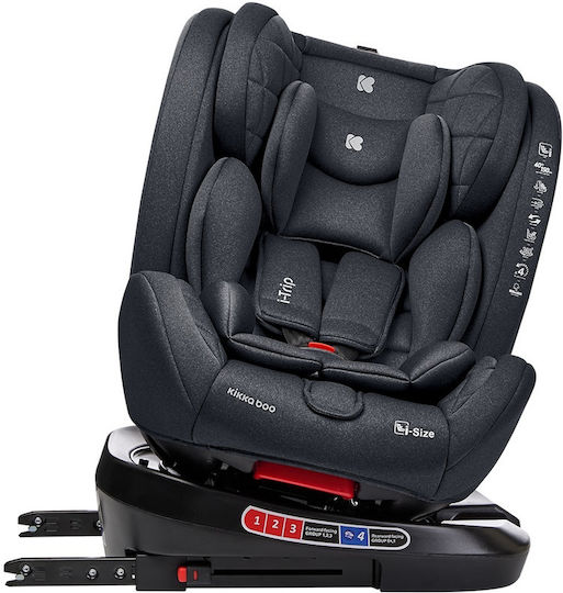 Kikka Boo I-Trip Καθισματάκι Αυτοκινήτου i-Size με Isofix Grey 0-36 kg