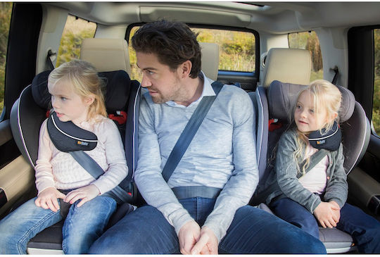 BeSafe IZi Flex Fix Детско Столче за Кола High-back Booster i-Размер с Isofix Anthracite Mesh 15-36 кг