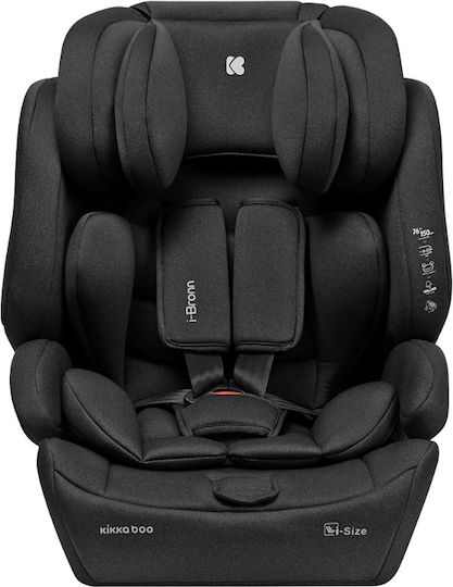 Kikka Boo i-Bronn Baby Car Seat i-Size with Isofix Grey
