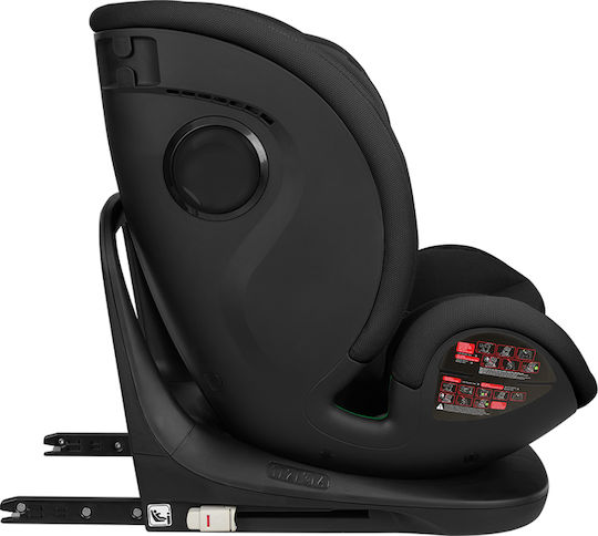 Kikka Boo i-View Baby Car Seat i-Size with Isofix Black 0-36 kg