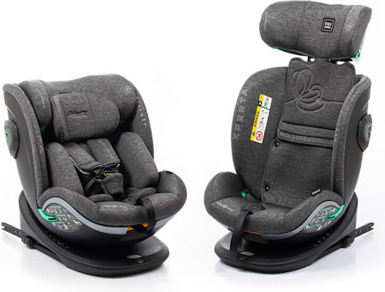 Babyauto Xperta Детско Столче за Кола i-Размер с Isofix Gray Dobby 0-36 кг