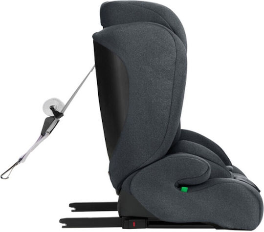 Kikka Boo i-Cross Детско Столче за Кола i-Размер с Isofix Тъмно сиво