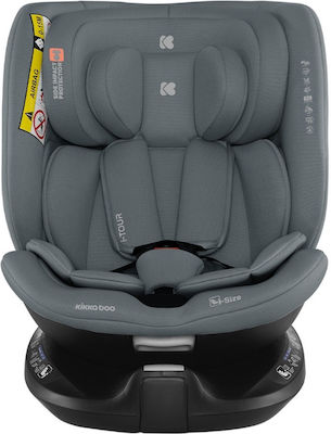 Kikka Boo i-Tour Baby Car Seat i-Size with Isofix Dark Grey 0-36 kg