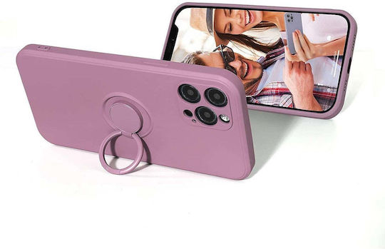 Ring Back Cover Silicon Violet (Huawei P30 Lite)