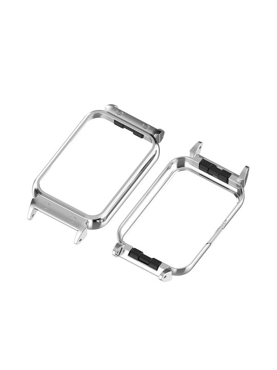 Μεταλλική Θήκη σε Ασημί χρώμα για το Samsung Galaxy Fit 3 Μεταλλική Θήκη σε Ασημί χρώμα για το Samsung Galaxy Fit 3