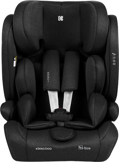 Kikka Boo I-Cross Καθισματάκι Αυτοκινήτου i-Size με Isofix Black